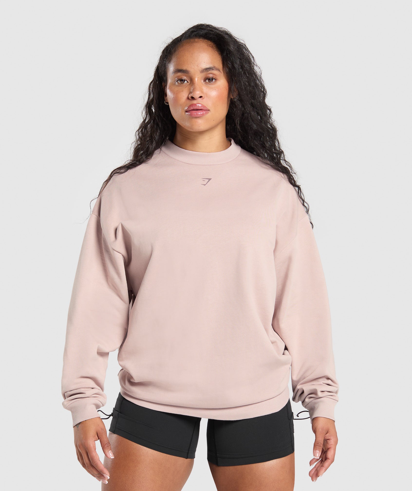 Campus Classics Graphic Sweatshirt - Muted Pink