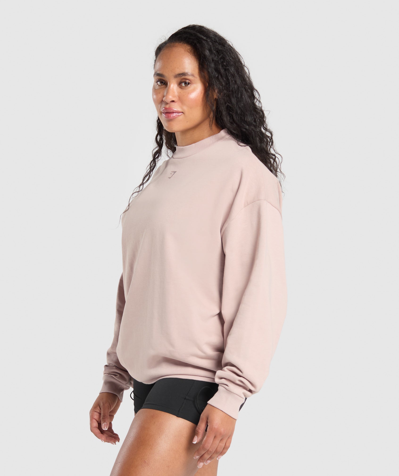 Campus Classics Graphic Sweatshirt - Muted Pink