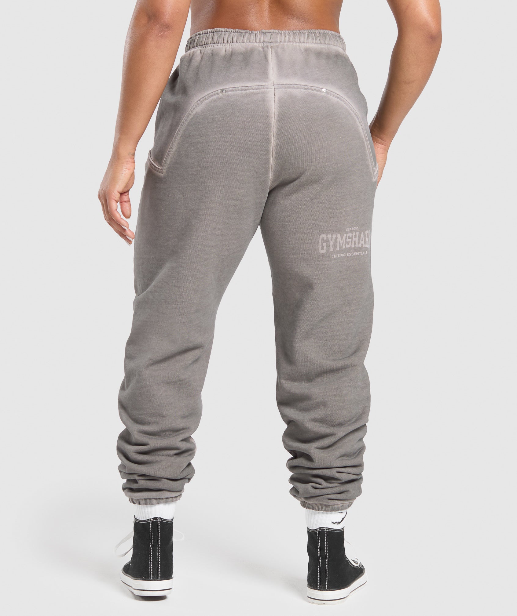Heavyweight Washed Pants - Metal Grey/Asphalt Grey