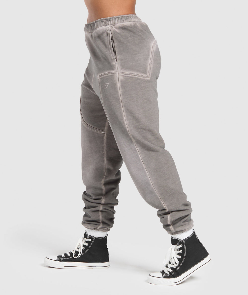 Heavyweight Washed Pants - Metal Grey/Asphalt Grey