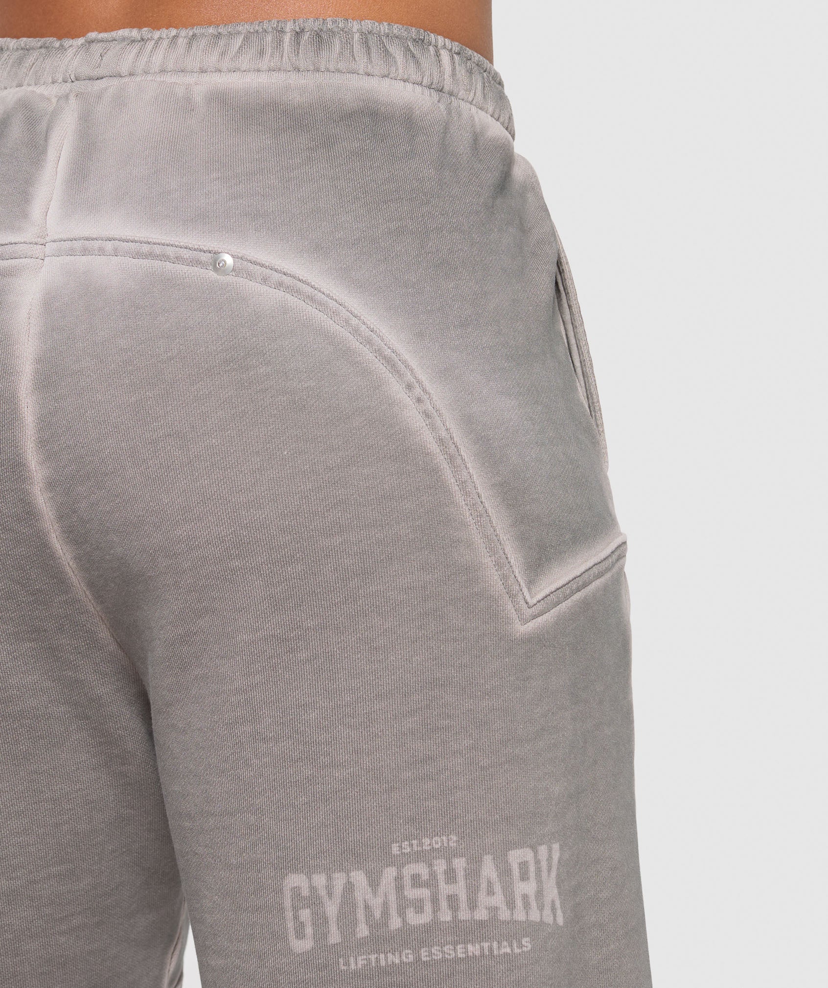 Heavyweight Washed Pants - Metal Grey/Asphalt Grey