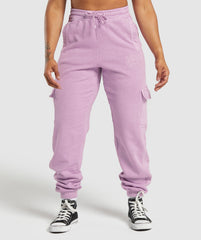 Premium Legacy Joggers - Warm Lilac