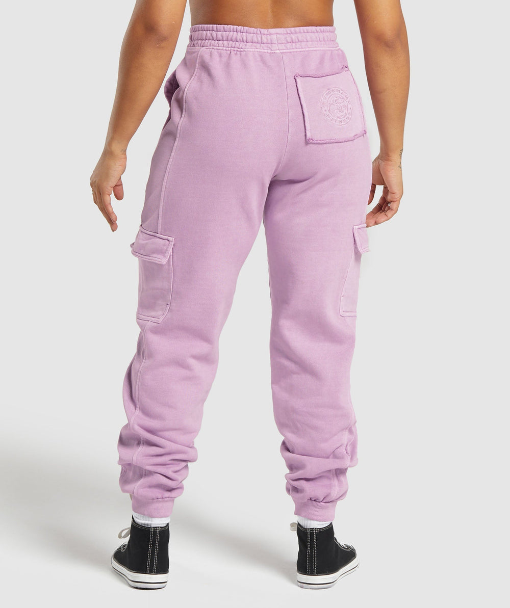 Premium Legacy Joggers - Warm Lilac
