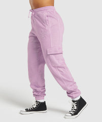 Premium Legacy Joggers - Warm Lilac