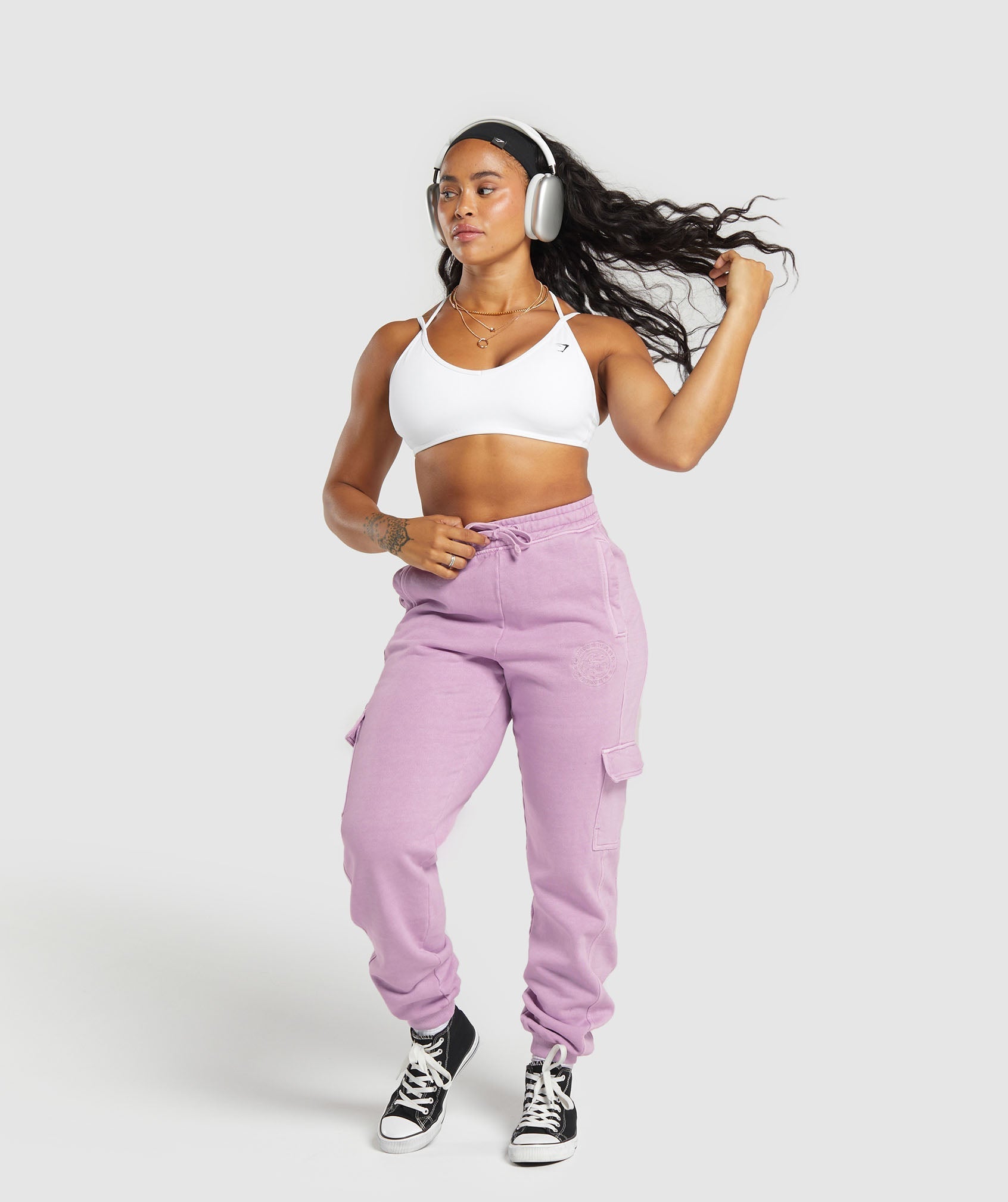 Premium Legacy Joggers - Warm Lilac