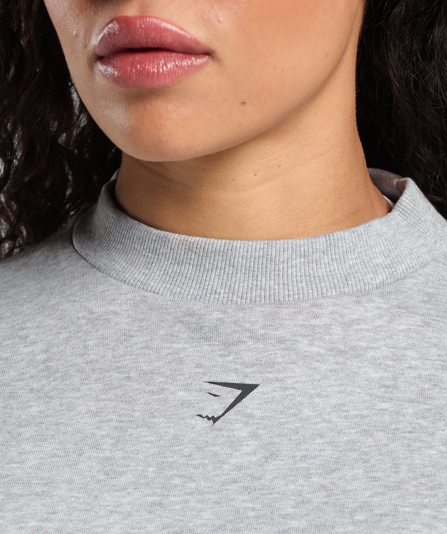 Two Strong Women Sweatshirt - Light Grey Core Marl