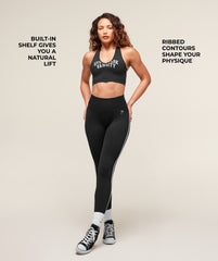 Lift Varsity Seamless Tank - Black