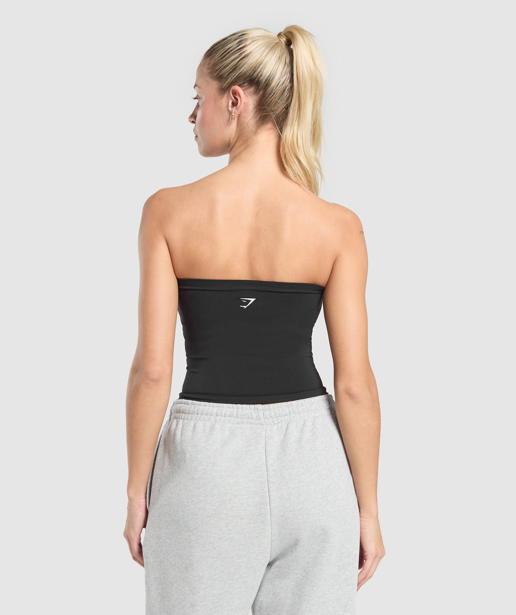 Everyday Seamless Midi Tube Top - Black