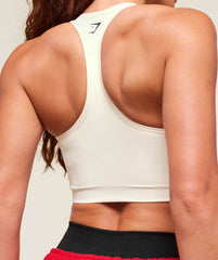 Lift Varsity Seamless Tank - Soft White
