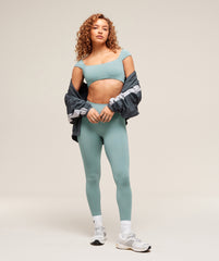Soft Sculpt Cap Sleeve Bralette - Rest Blue
