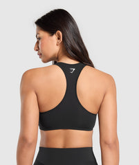 Lifestyle Club Cotton Bralette - Black