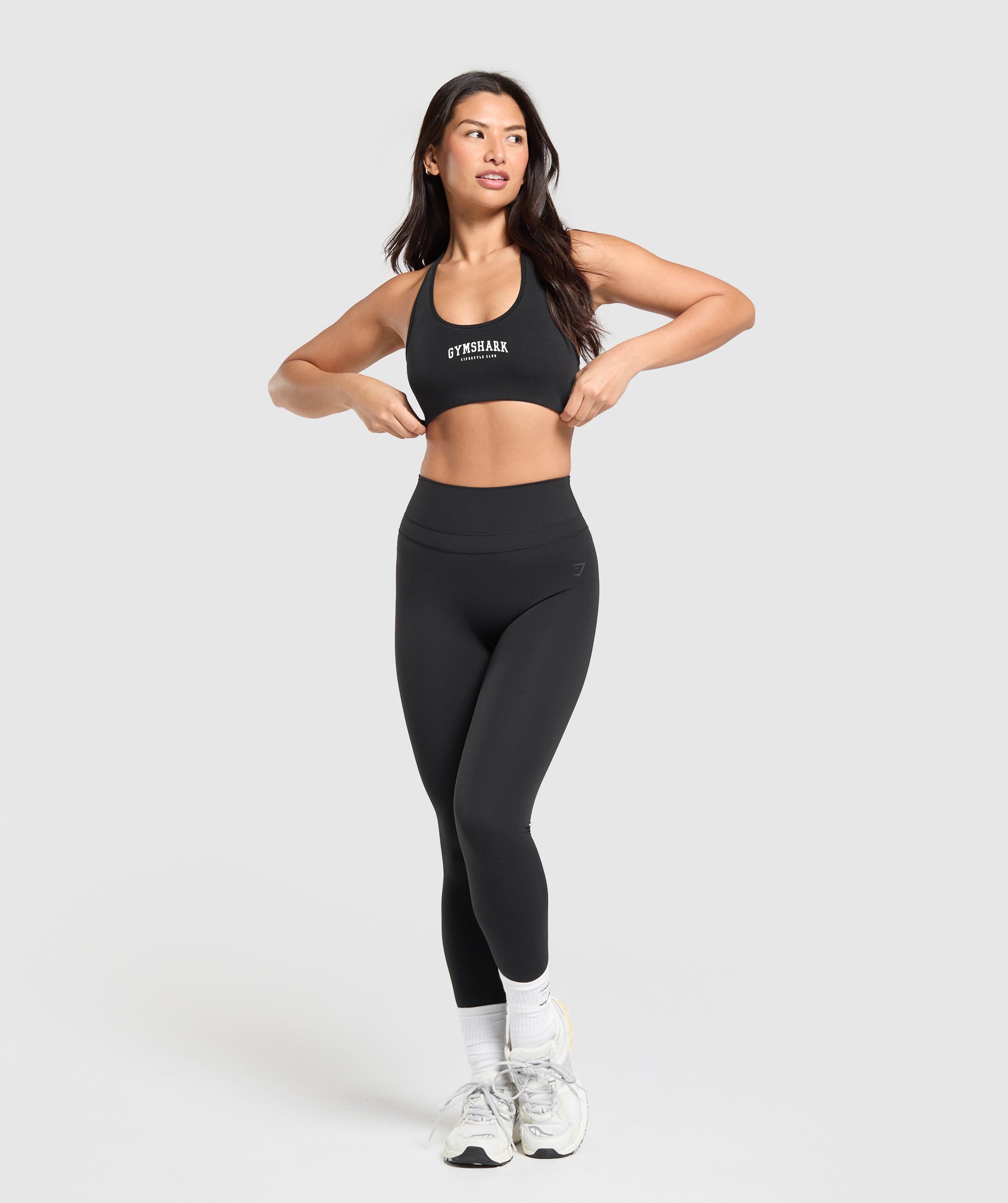 Lifestyle Club Cotton Bralette - Black