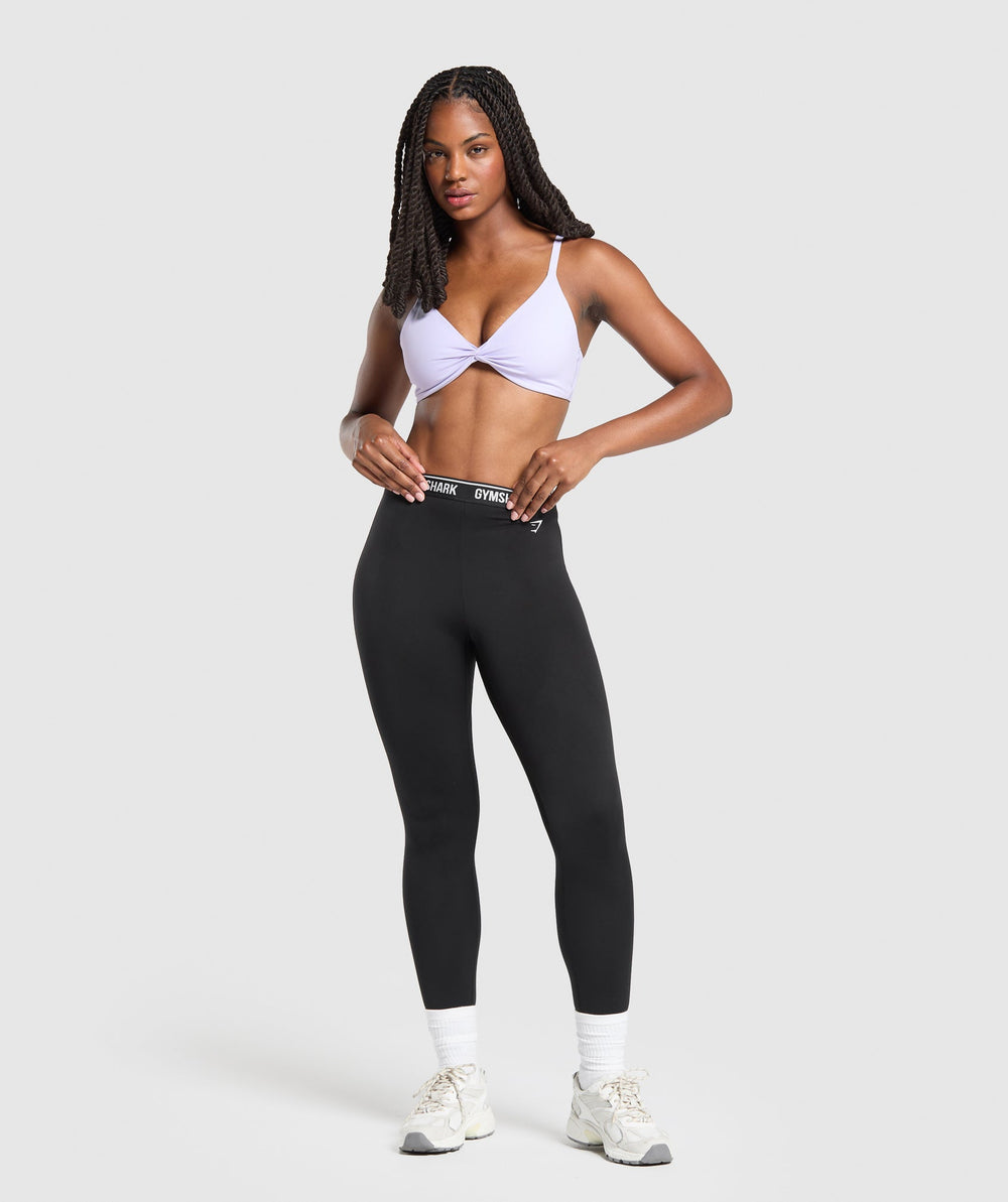 Twist Front Bralette - Fresh Lilac