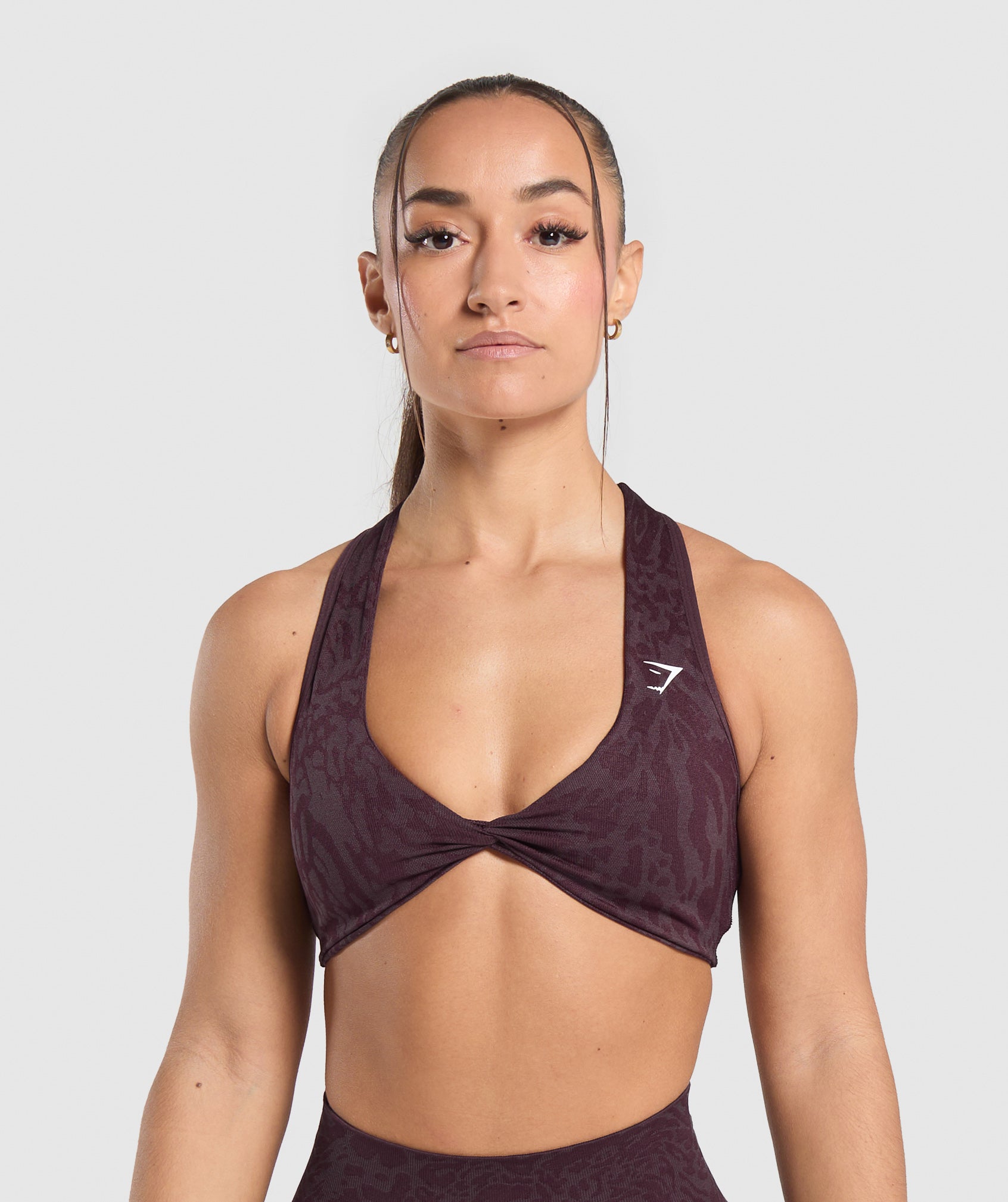 Adapt Safari Seamless Bralette - Depth Purple/Greyed Purple