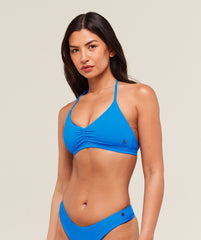 Minimal Bikini Top - Barbell Blue
