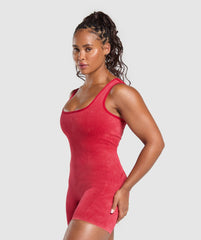 Gains Seamless All-In-One - Carmine Red