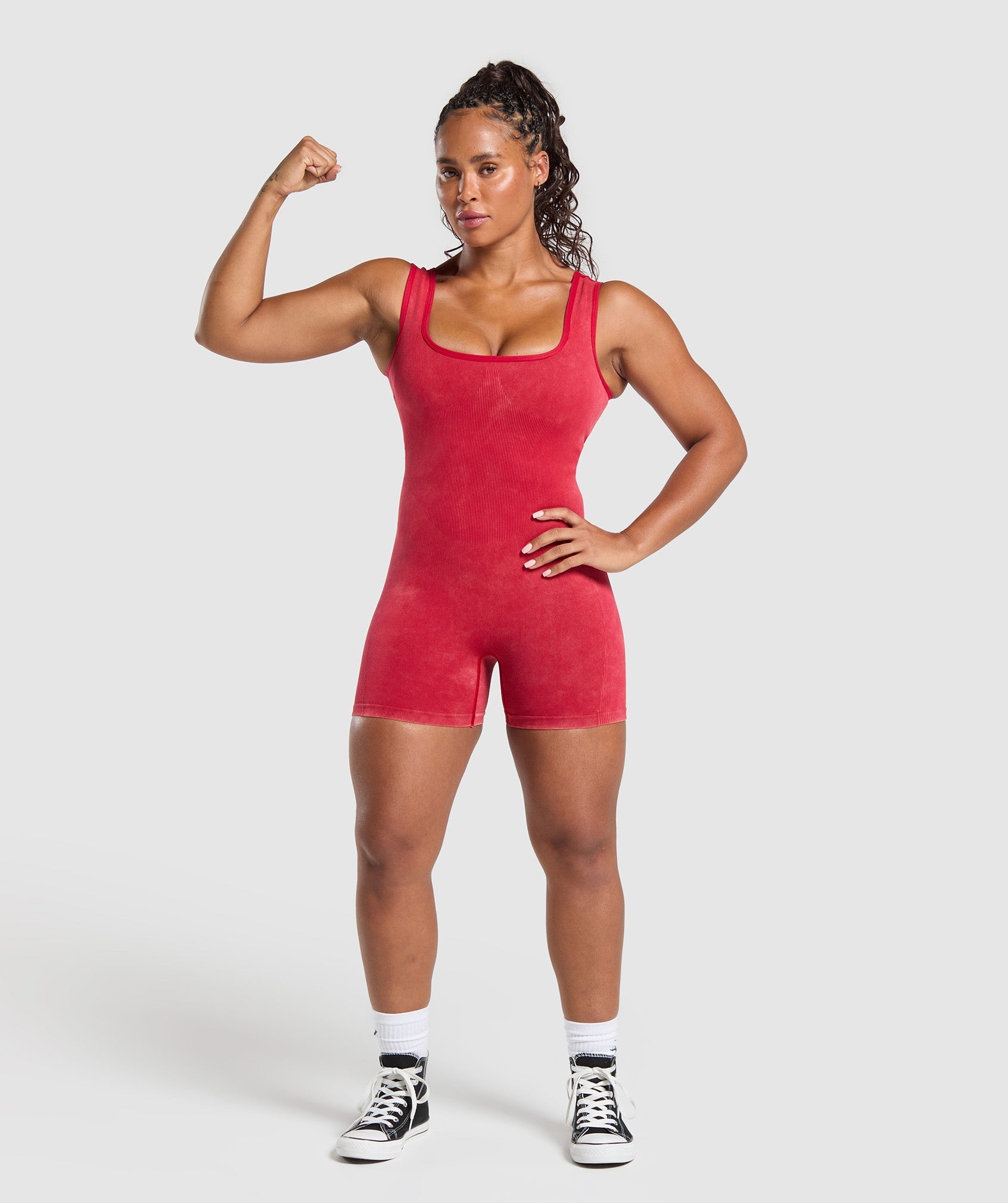 Gains Seamless All-In-One - Carmine Red