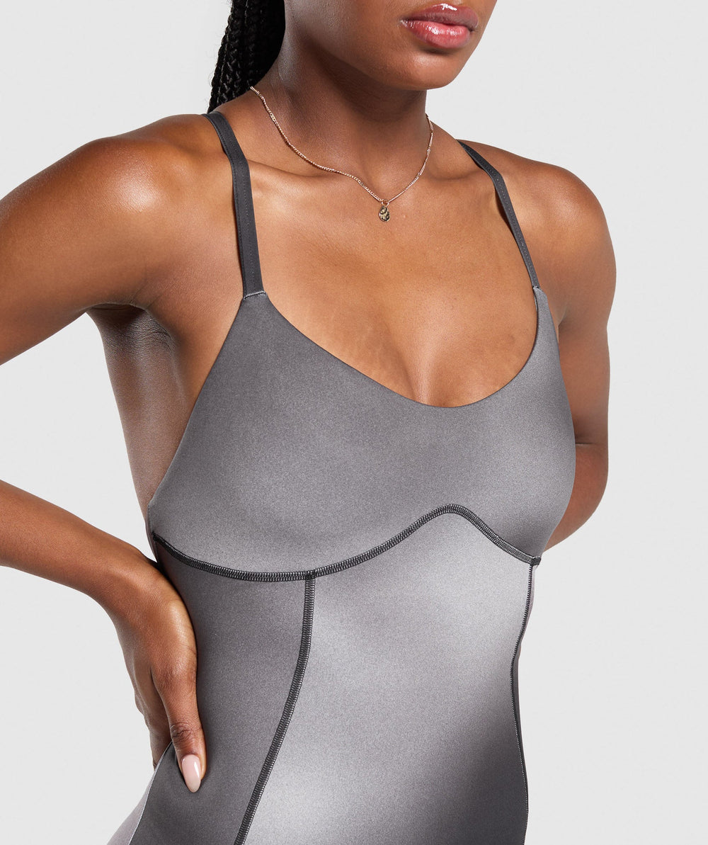 Strappy All in One - Metal Grey