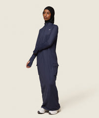 GS x Leana Deeb Abaya - Midnight Blue