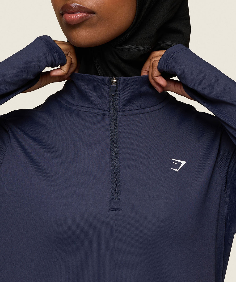 GS x Leana Deeb Abaya - Midnight Blue