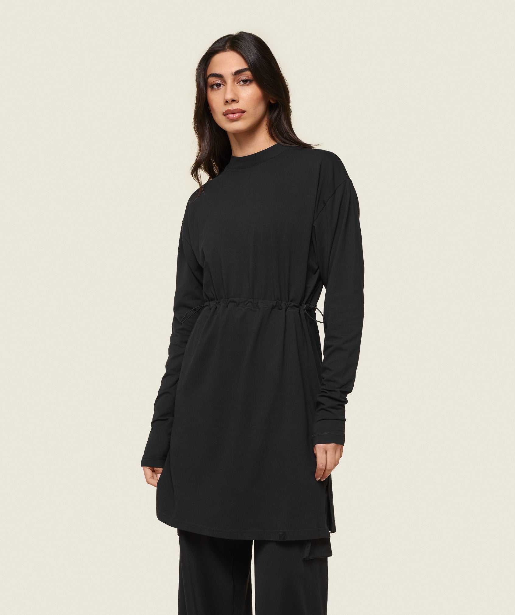 GS x Leana Deeb Tunic - Black