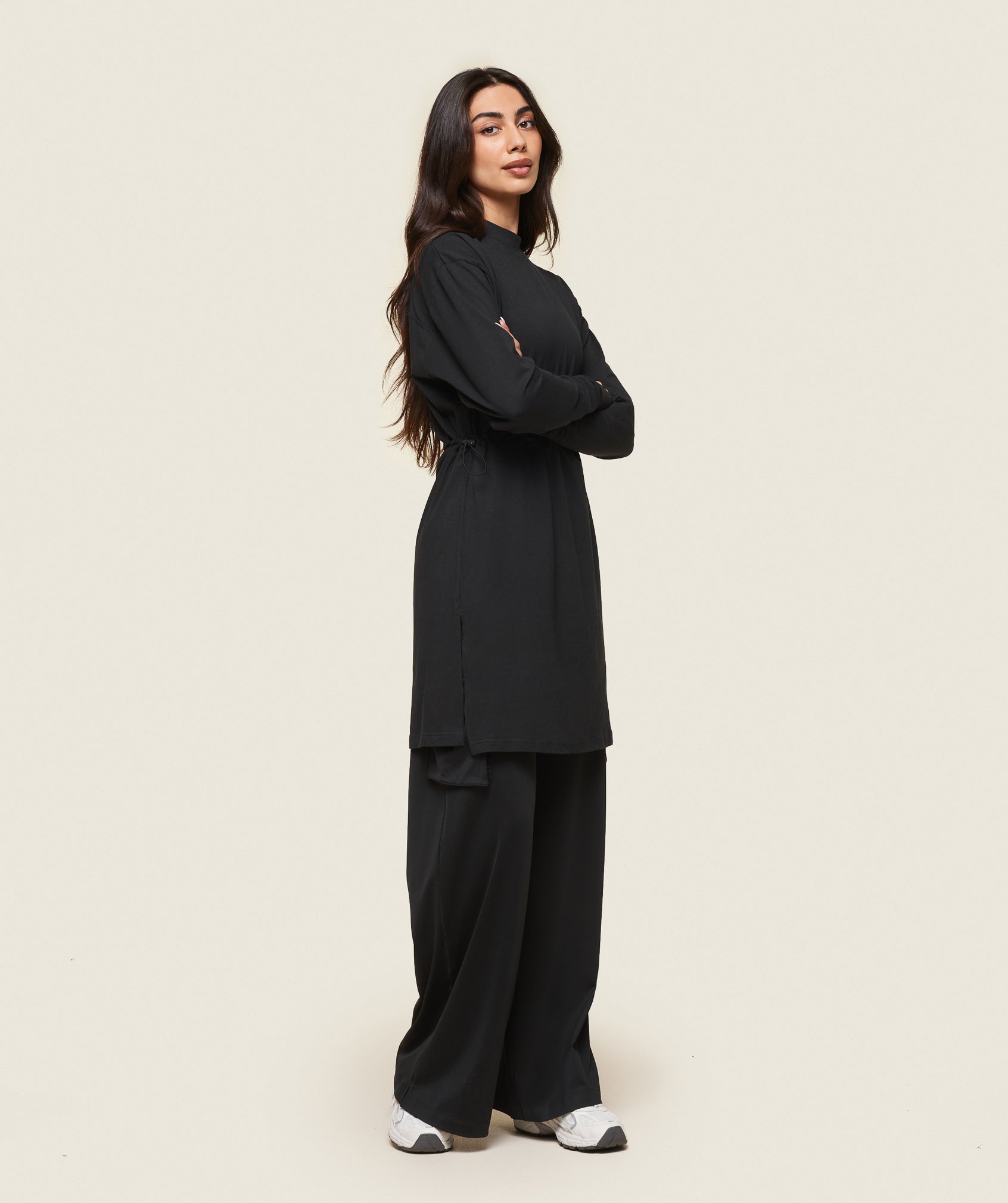 GS x Leana Deeb Tunic - Black