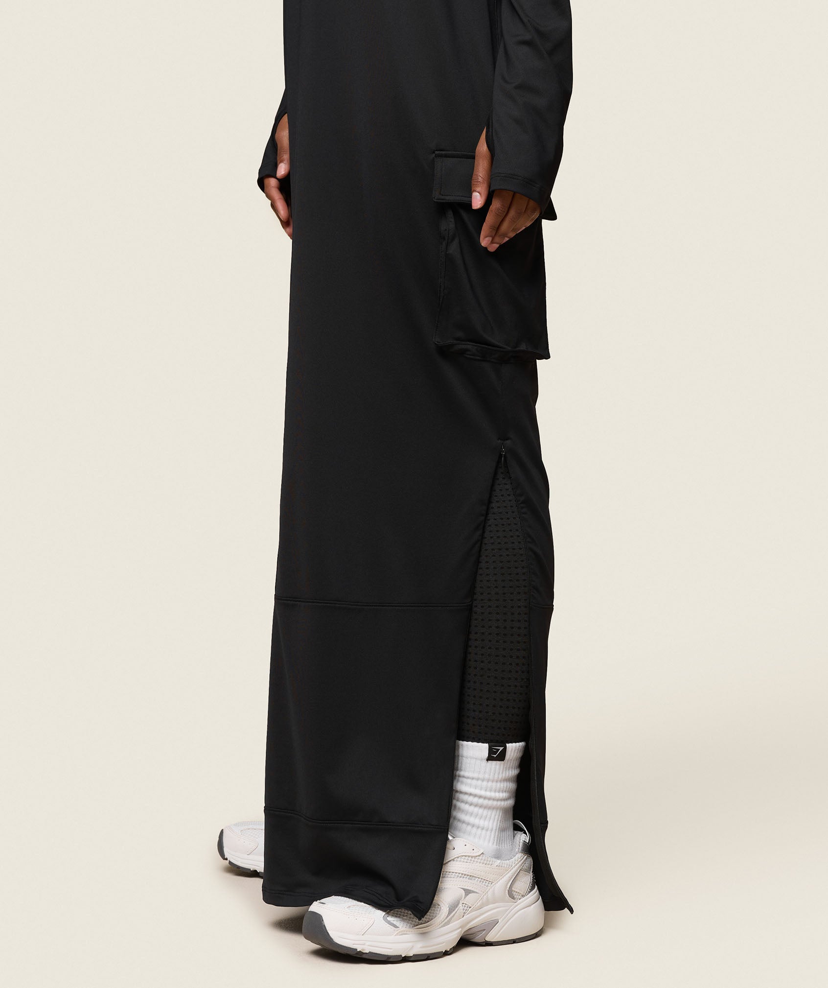 GS x Leana Deeb Abaya - Black