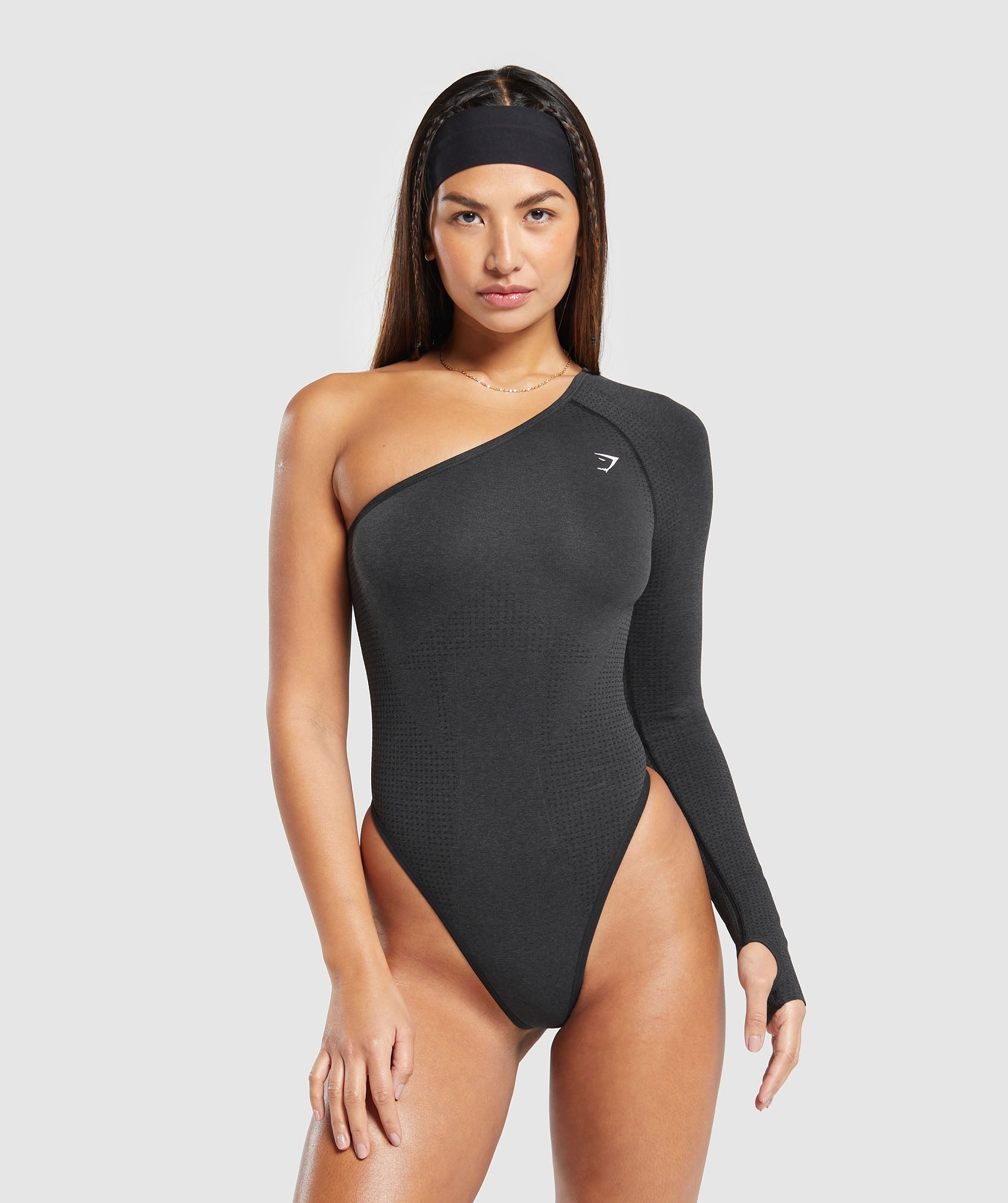 Vital Bodysuit - Black Marl
