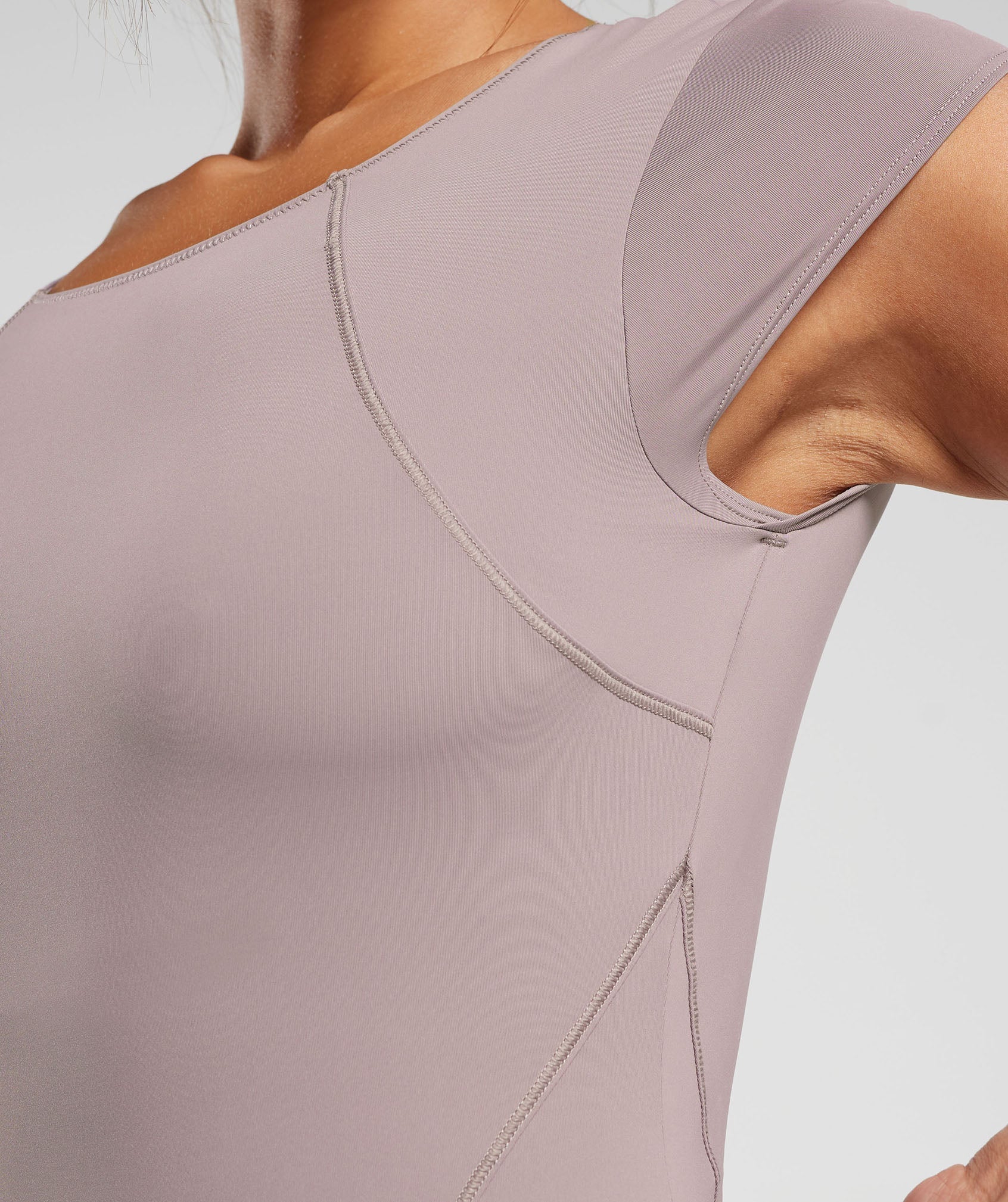 Elevate Bodysuit - Washed Mauve