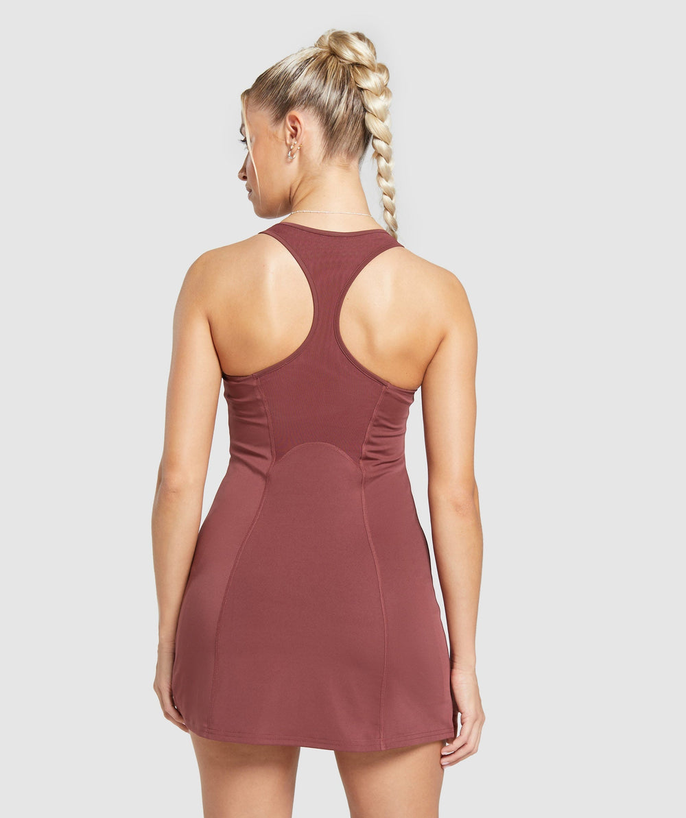 Sport Dress - Burgundy Brown