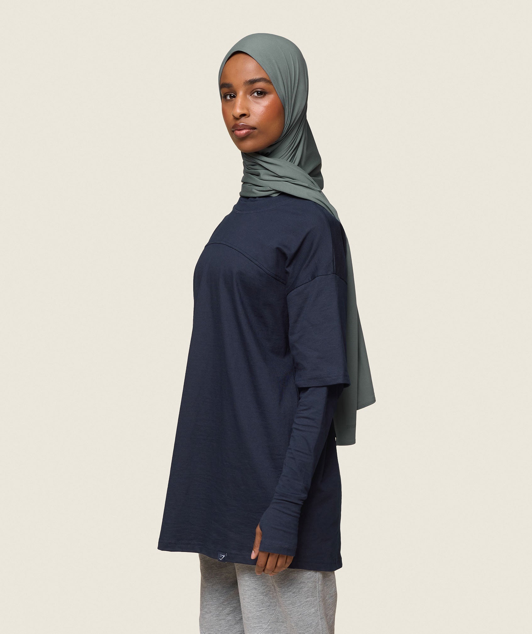 GS x Leana Deeb Oversized T-shirt - Midnight Blue