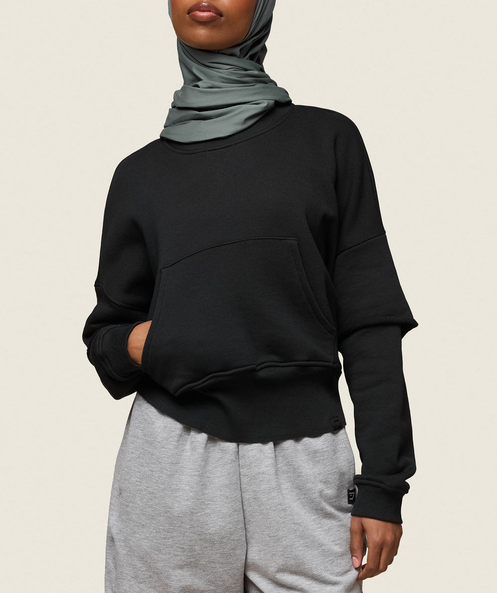 GS x Leana Deeb Sweat - Black