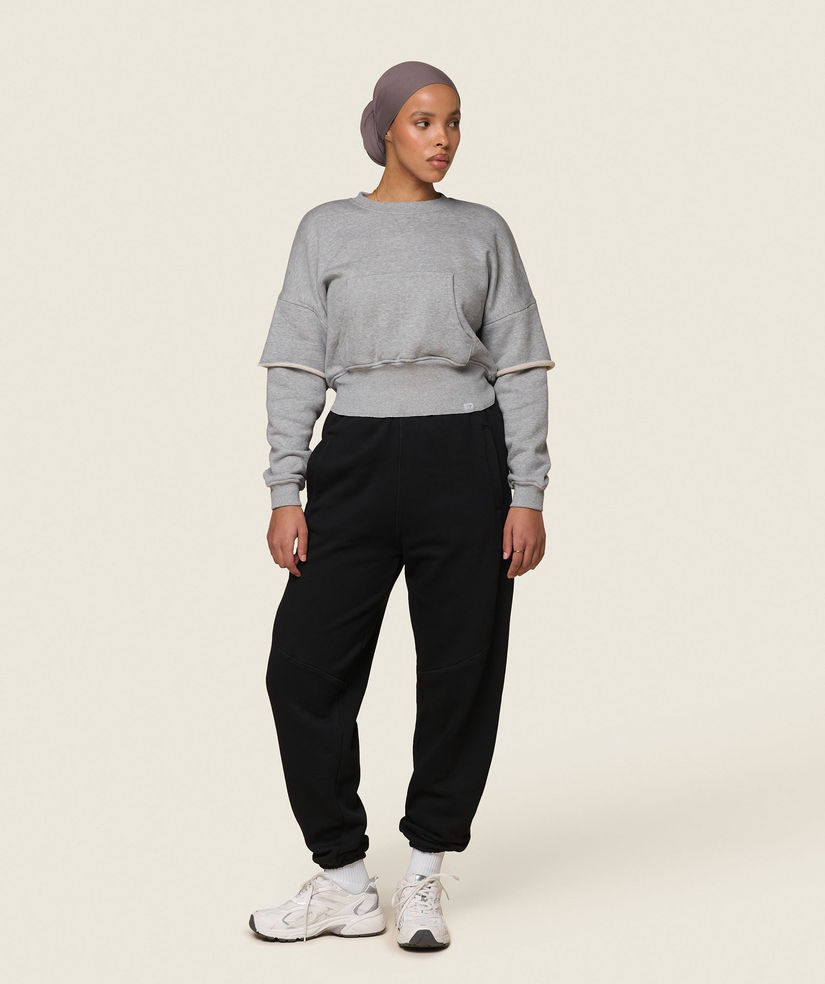 GS x Leana Deeb Oversized Joggers - Black
