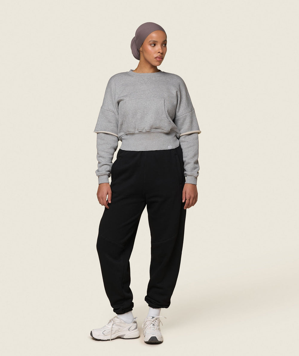 GS x Leana Deeb Oversized Joggers - Black