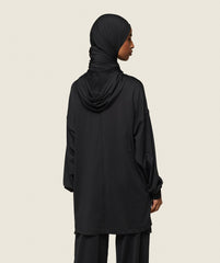 GS x Leana Deeb Oversized Hoodie - Black