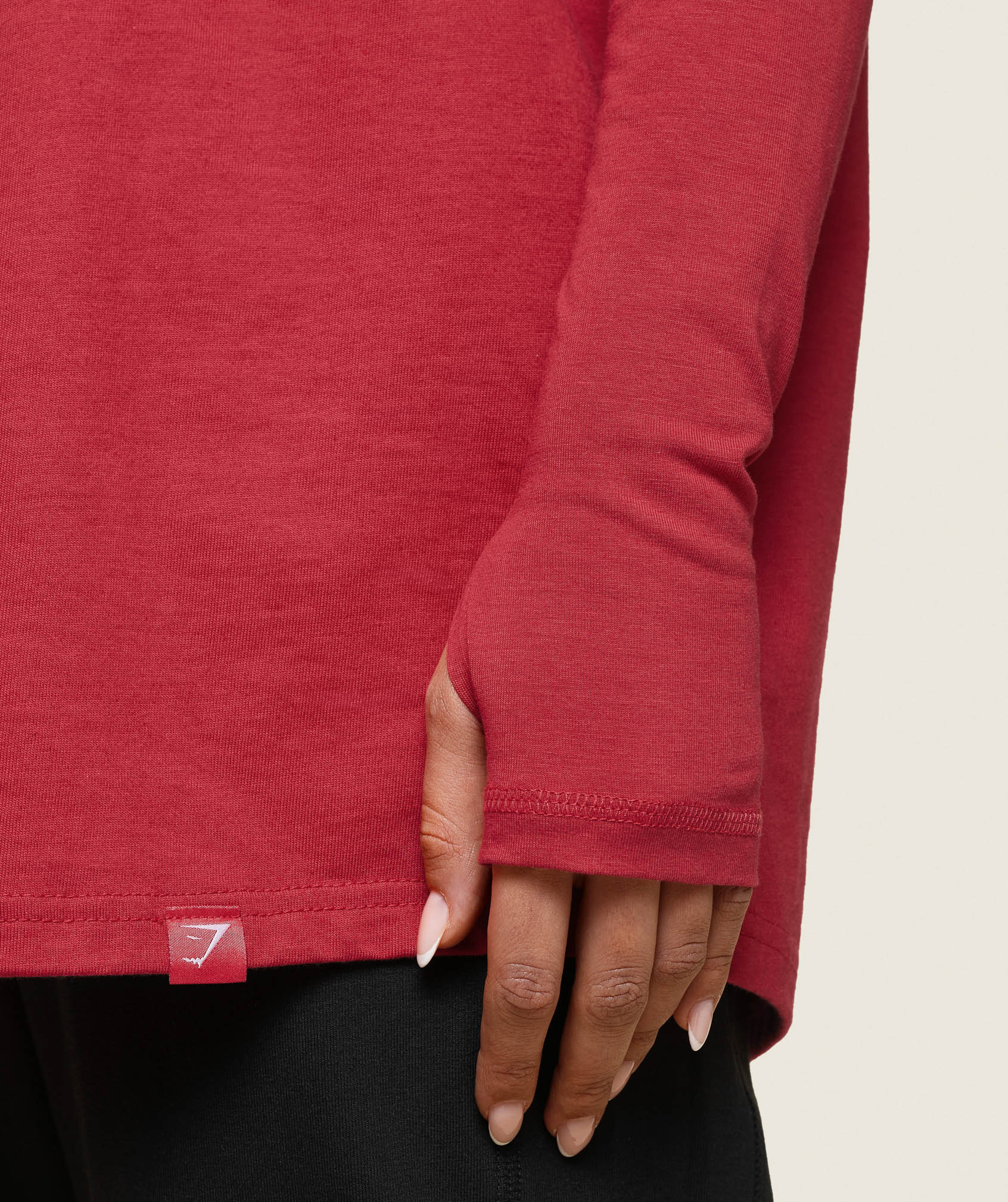 GS x Leana Deeb Oversized T-shirt - Vivid Red