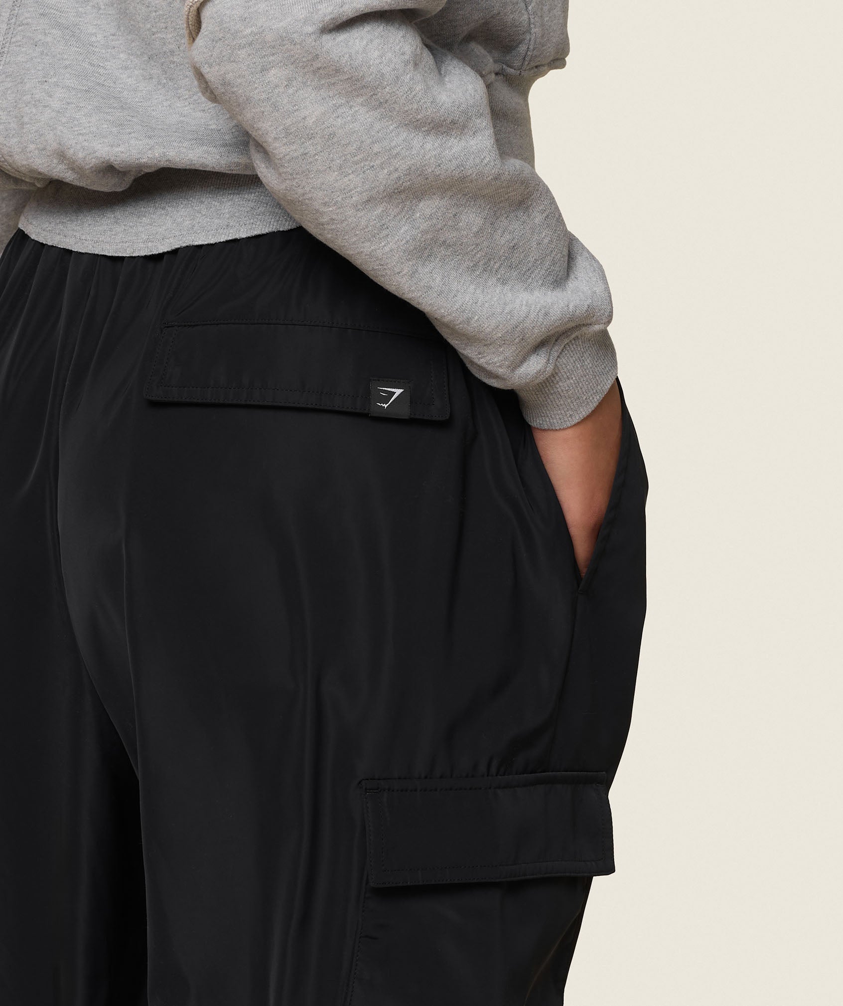 GS x Leana Deeb Woven Joggers - Black