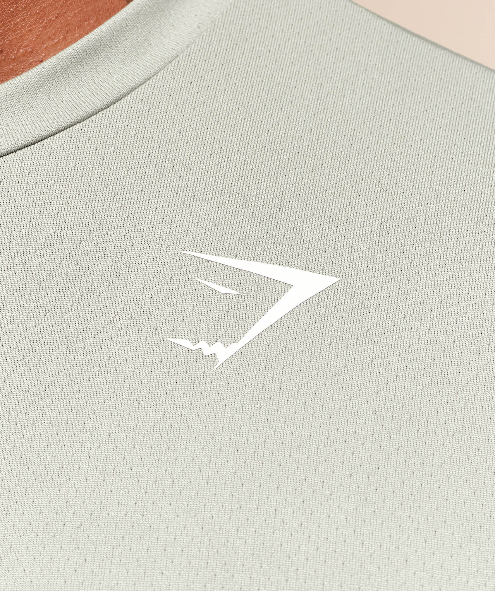 Oversized Performance T-Shirt - Stone Grey