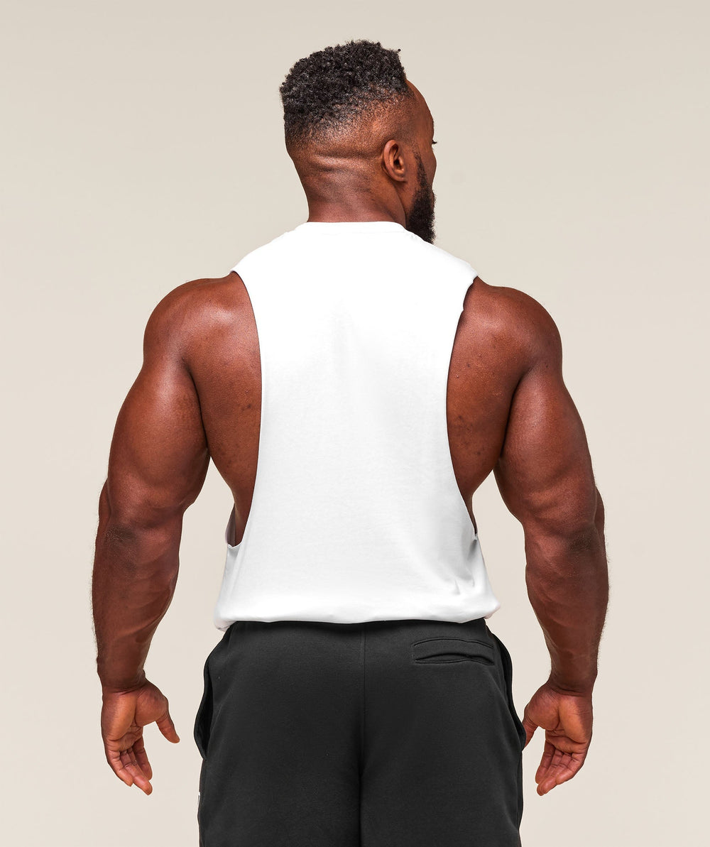 Critical Drop Arm Tank - White