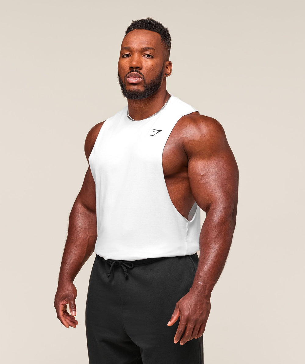Critical Drop Arm Tank - White