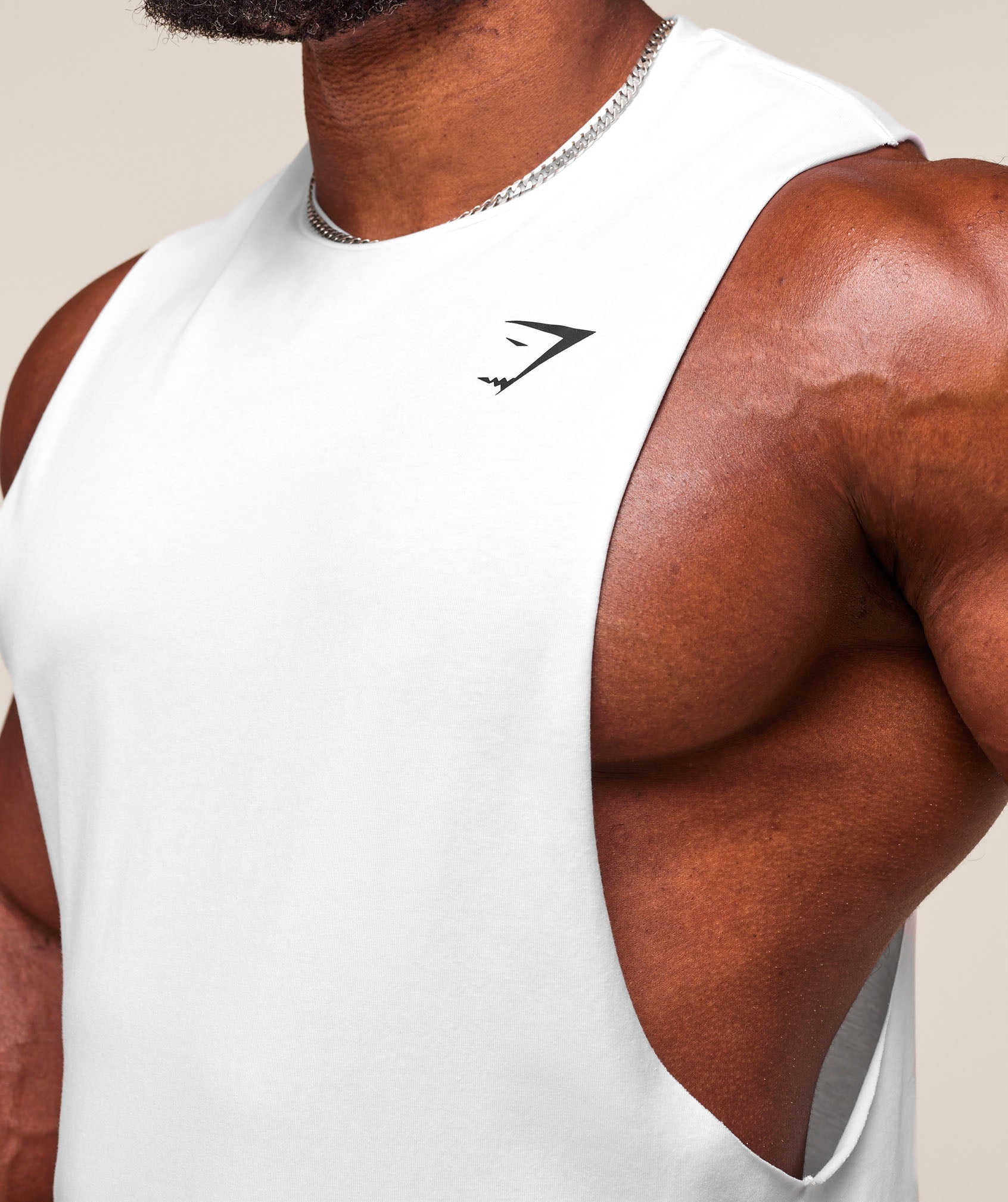 Critical Drop Arm Tank - White