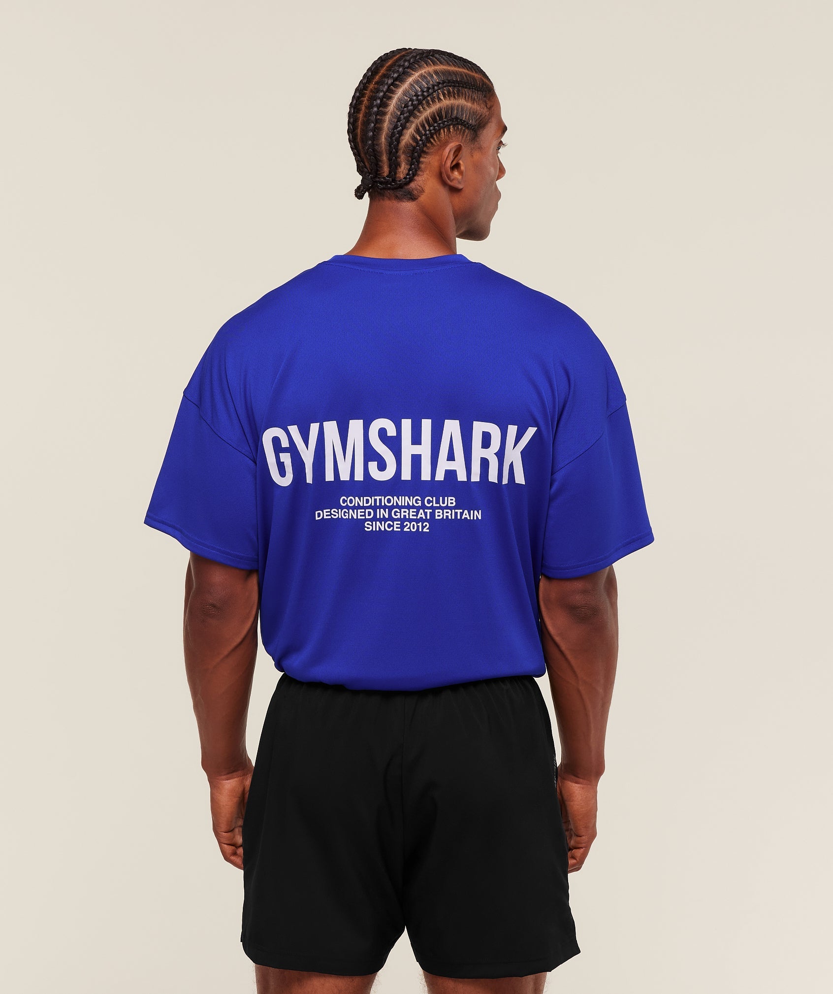 Conditioning Club Oversized T-Shirt - Athletic Blue
