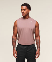Arrival Oversized Tank - Chestnut Pink