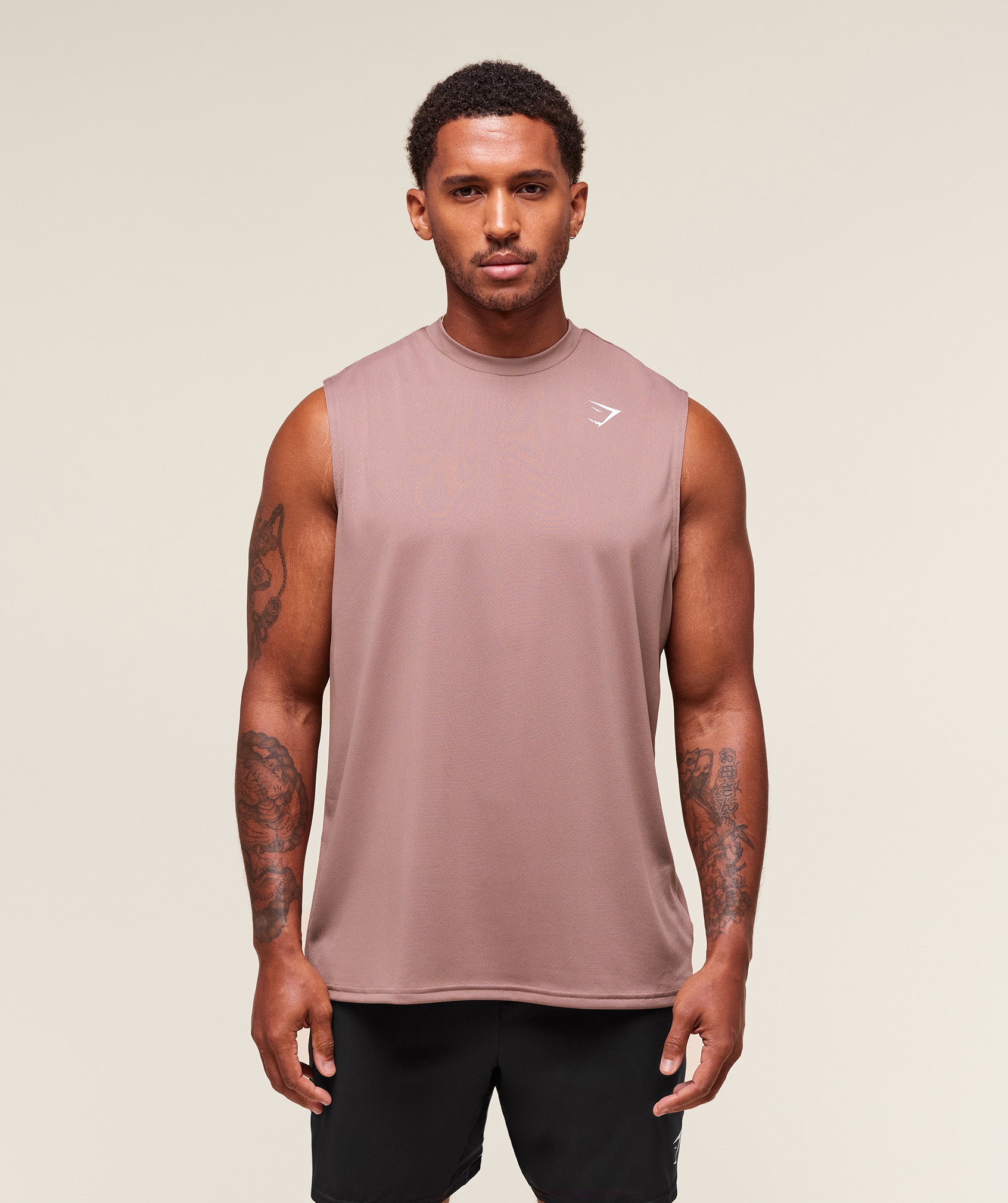Arrival Oversized Tank - Chestnut Pink