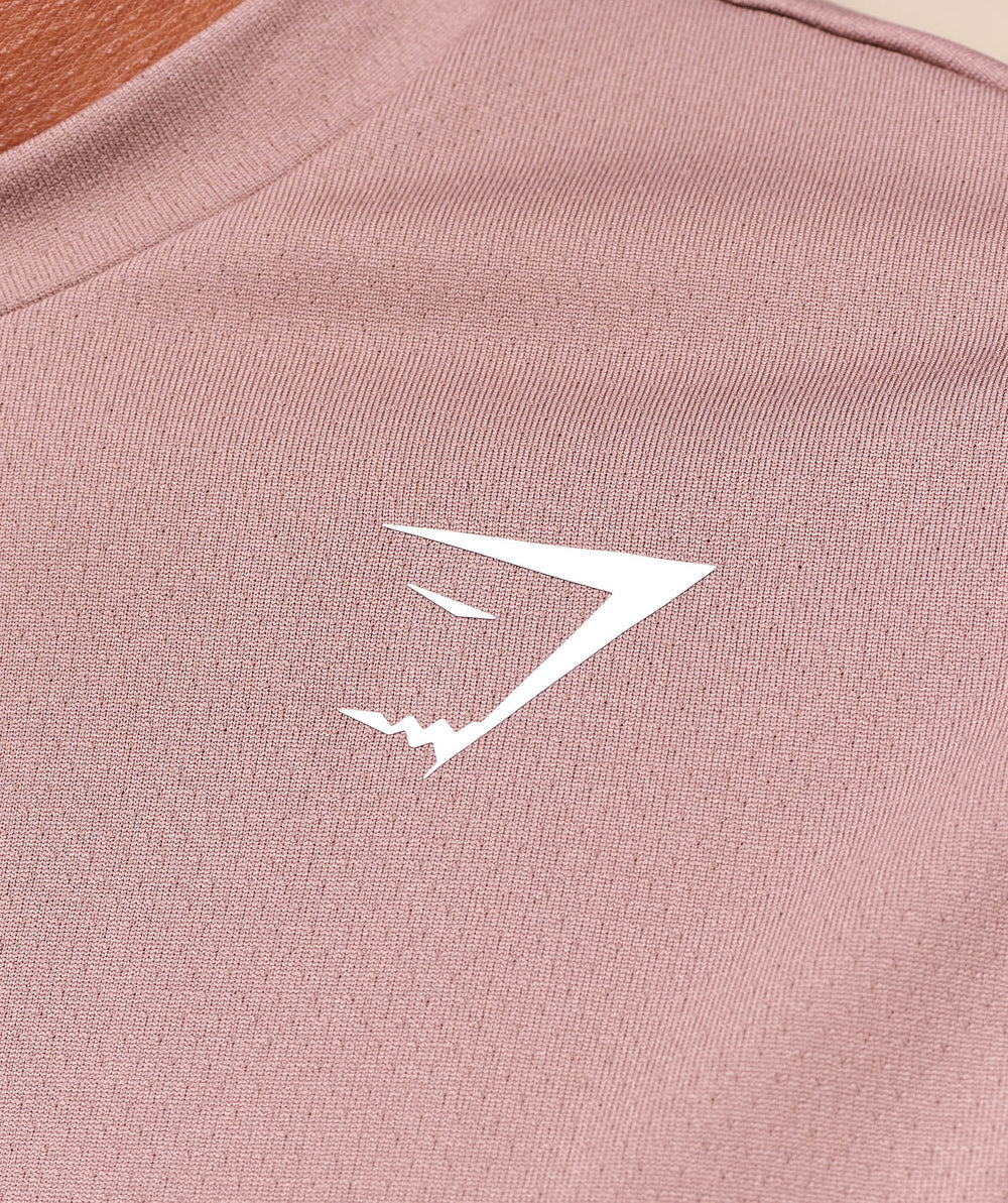 Arrival Oversized Tank - Chestnut Pink