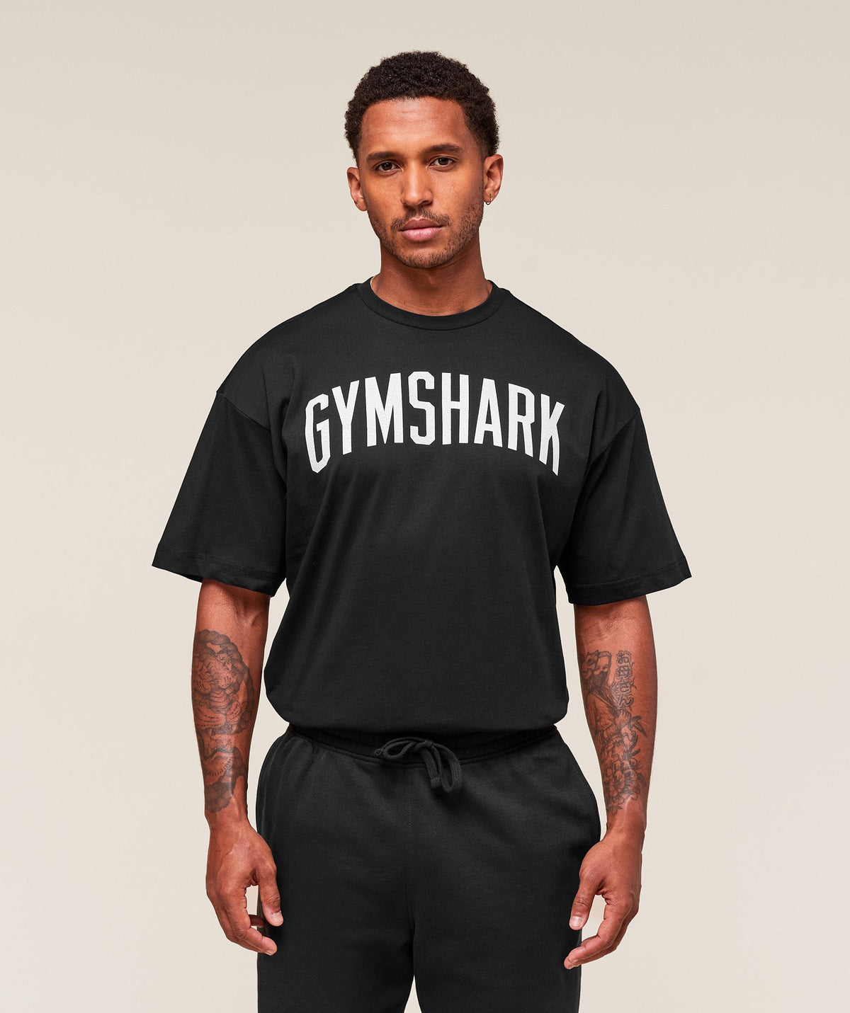 Worn Graphic T-Shirt - Black