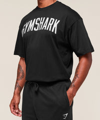 Worn Graphic T-Shirt - Black