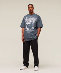 Carlos Belcast x Rest Day Essential T-Shirt - Titanium Blue