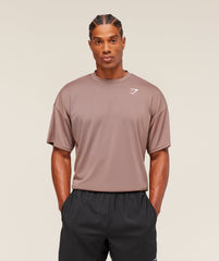 Arrival Oversized T-Shirt - Chestnut Pink