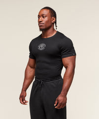 Legacy Ribbed T-Shirt - Black